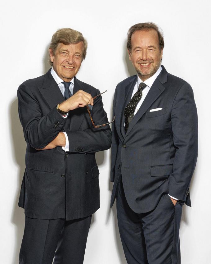 Pierre Degand et Fabrice Duchêne, qui a endossé le costume de CEO il y a tout juste six mois.