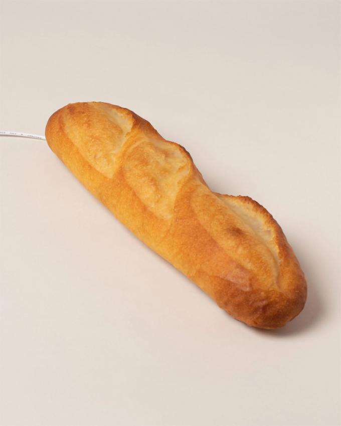 Lamp in de vorm van een baguette