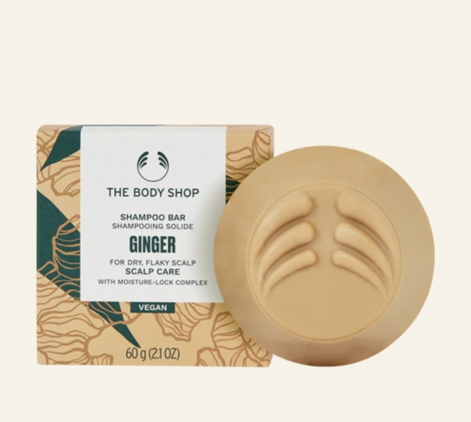 Shampooing solide anti-pelliculaire Gingembre de The Body Shop