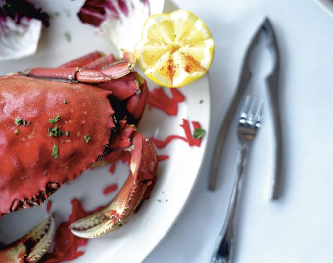 Dungeness crab is onmisbaar in de Californische keuken.