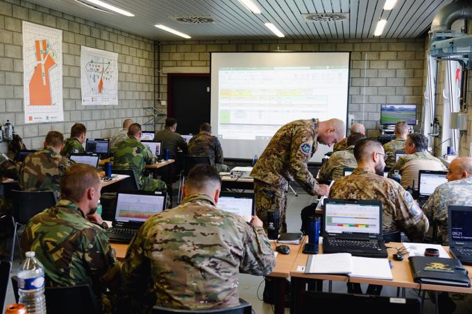 Het Command and Control center (C2).