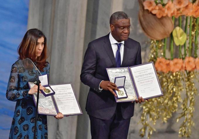 Denis Mukwege a été couronné du prix Nobel de la paix en 2018.