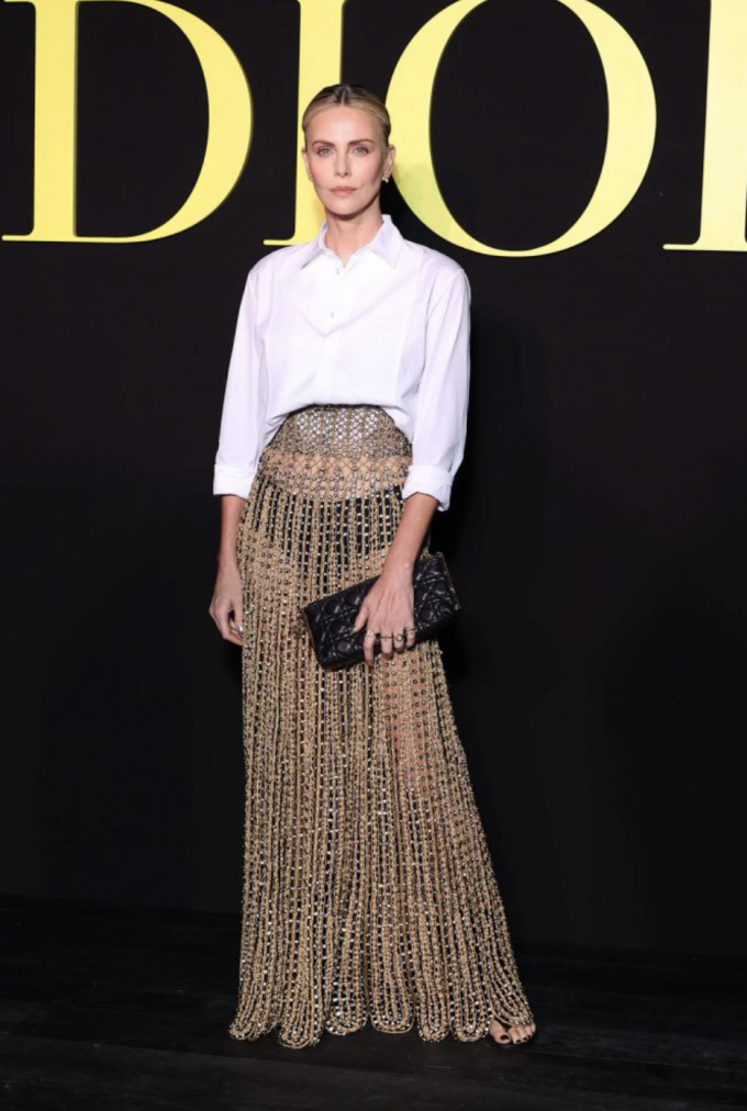 Charlize Theron chez Dior