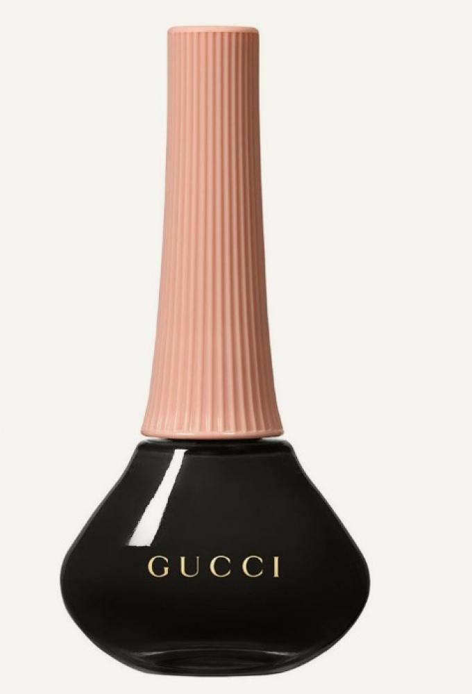Black nail polish - Gucci 