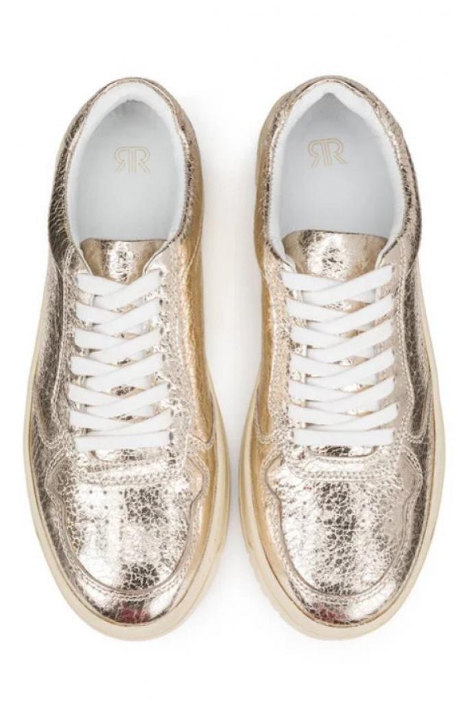 Metallic sneakers