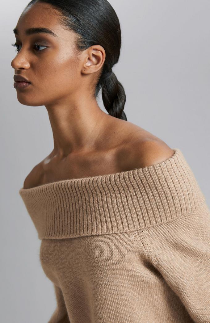 Beige trui