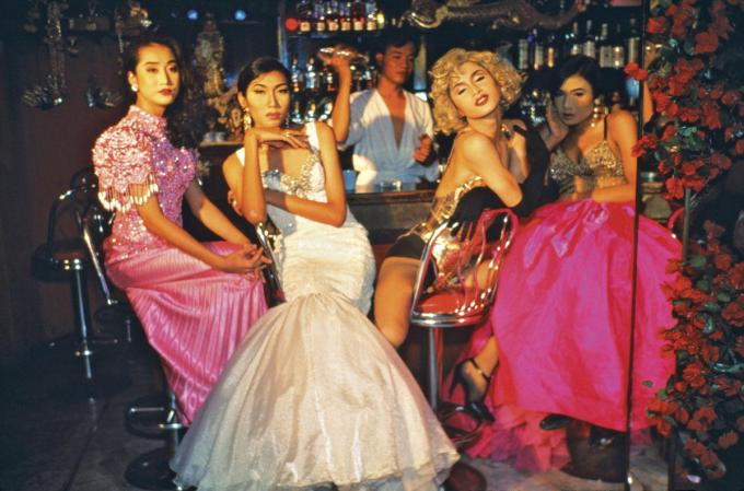 Fashion show at Second Tip, Toon, C, So and Yogo, Bangkok, 1992.