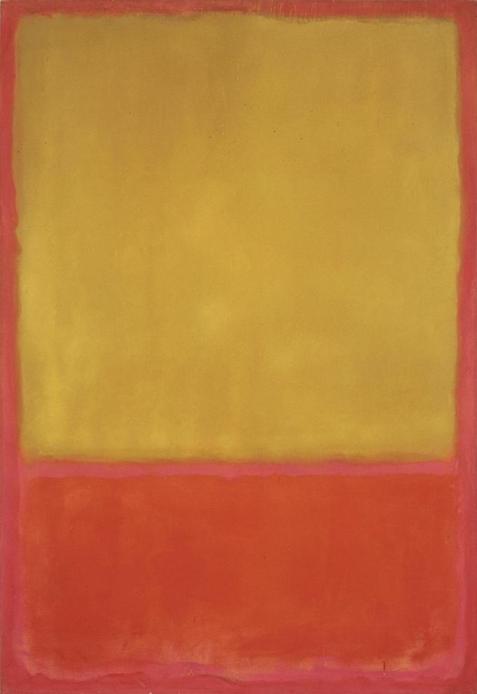 Mark Rothko, The Ochre (Ochre, Red on Red), 1954.