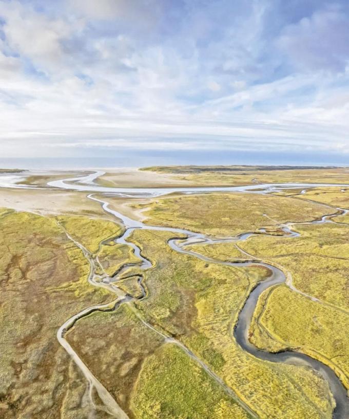 Les marais salants du Slufter.
