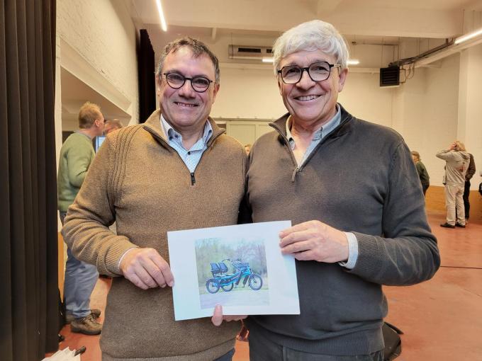 Paul Loosveld en Lode Benoit dienden als projectvoorstel ‘Duofietsen met en door senioren’ in