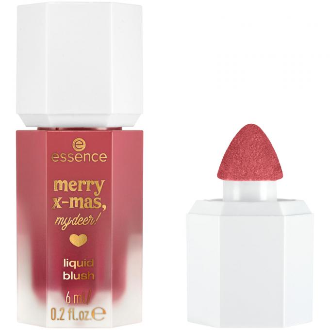 Merry x-mas, my deer Liquid Blush de Essence