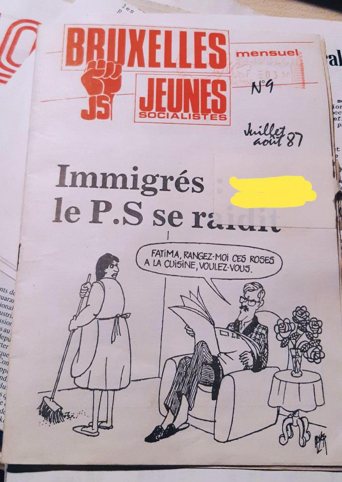 Philippe Moureaux, inventeur de la loi contre le racisme, fut taxé de racisme par les Jeunes socialistes.