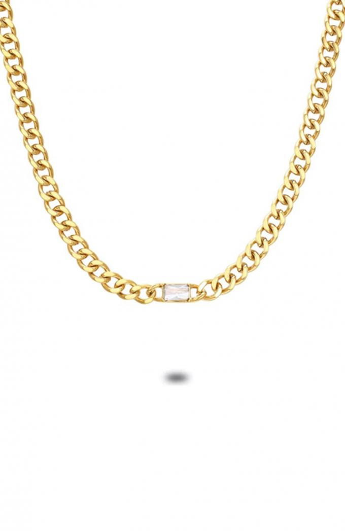 Een gouden schakelketting