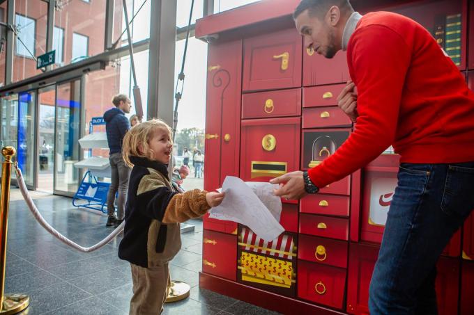 Met de ‘Sinterkluis’ kunnen alle brave kinderen hun brief of tekening naar Sinterklaas sturen