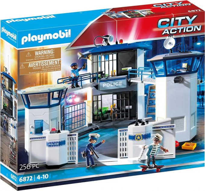 Playmobil City Action - le commissariat de police avec prison