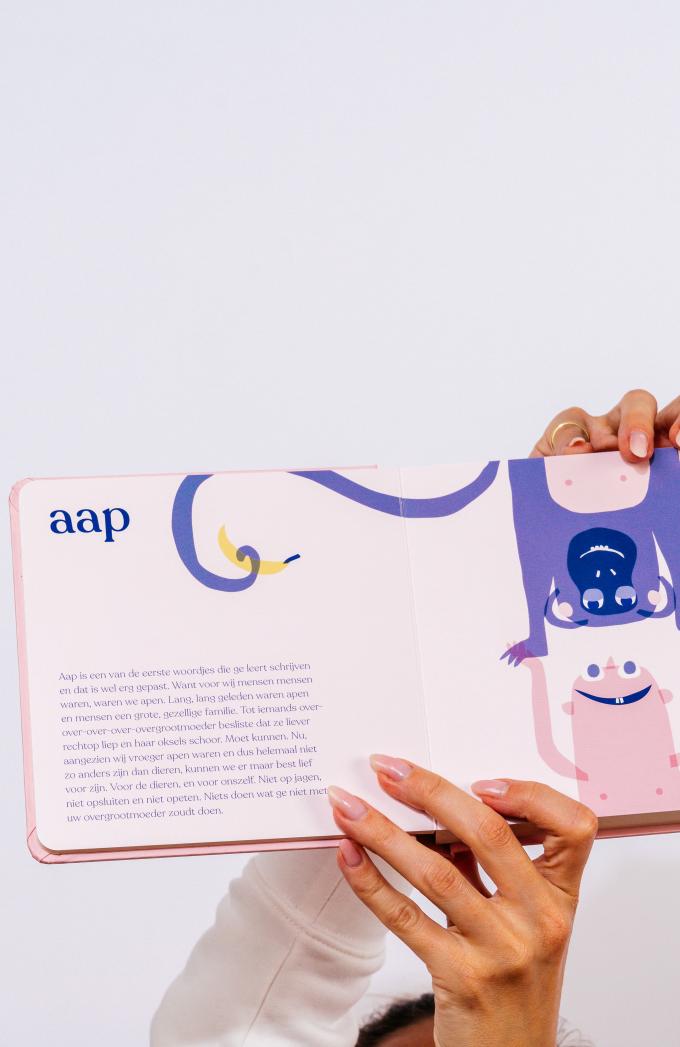 'Eerste woordjes - een kinderboek voor grote mensen'