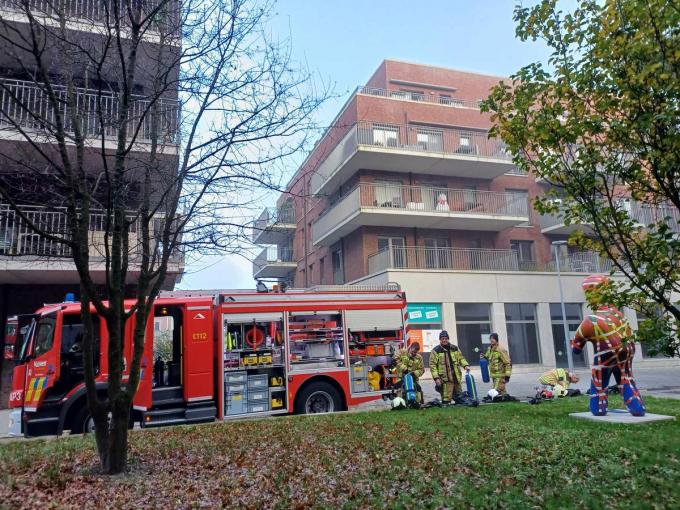 Beperkte schade bij appartementsgebouw in Roeselare nadat probleem met kerstverlichting brand veroorzaakt