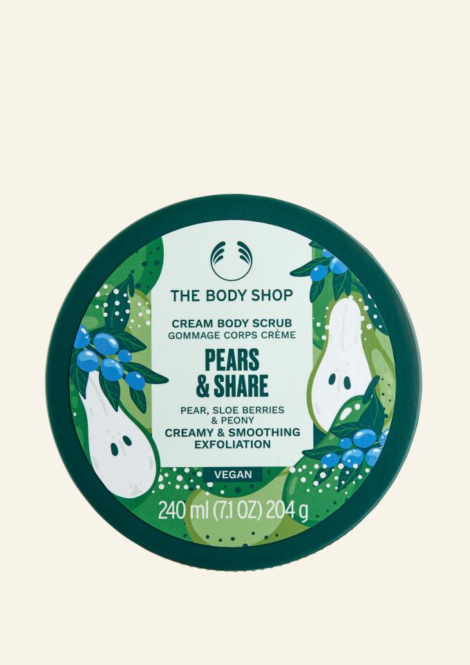 Pears & Share Cream Body Scrub