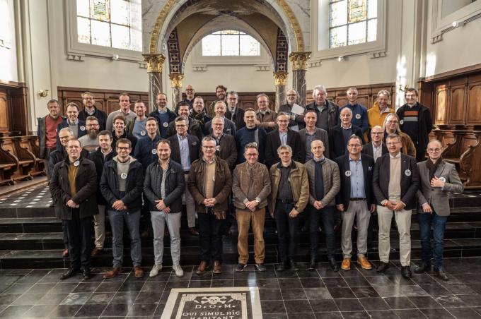 Oud-leerlingen Roeselare zien elkaar na 40 en 25 jaar terug in Klein Seminarie