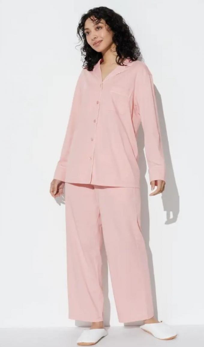 Le pyjama en coton pastel