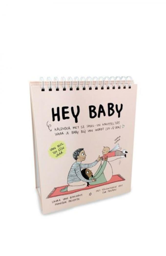 Kalender voor het eerste levensjaar 'Hey Baby' 