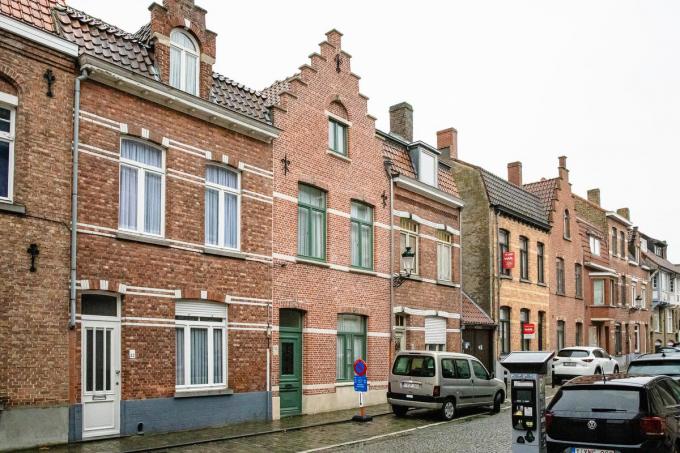 Het geboortehuis Achille Van de Voorde in de Mortierstraat. (foto Davy Coghe)
