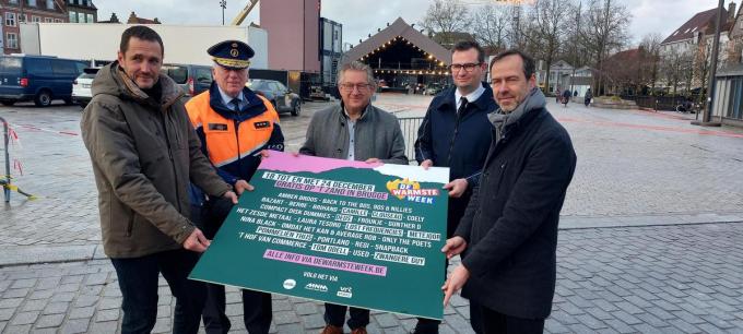 Politie, brandweer en Stad Brugge hebben een noodplan klaar voor De Warmste Week