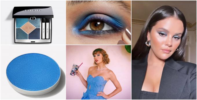 Le makeup icy blue 