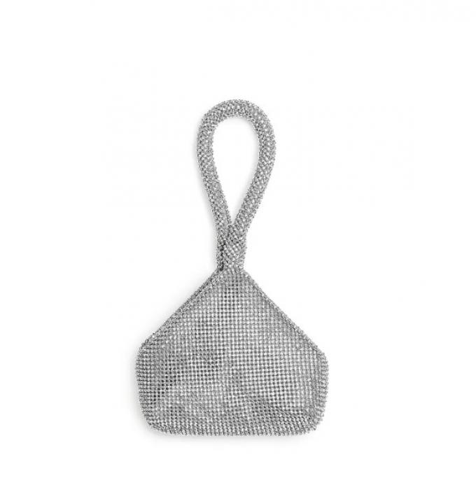 Pouch bag met glitters 