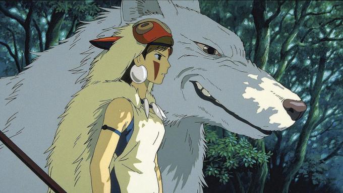 Princesse Mononoké, de Hayao Miyazaki.