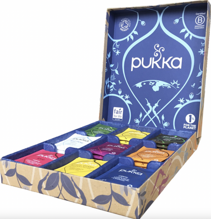 La sélection de thés Pukka