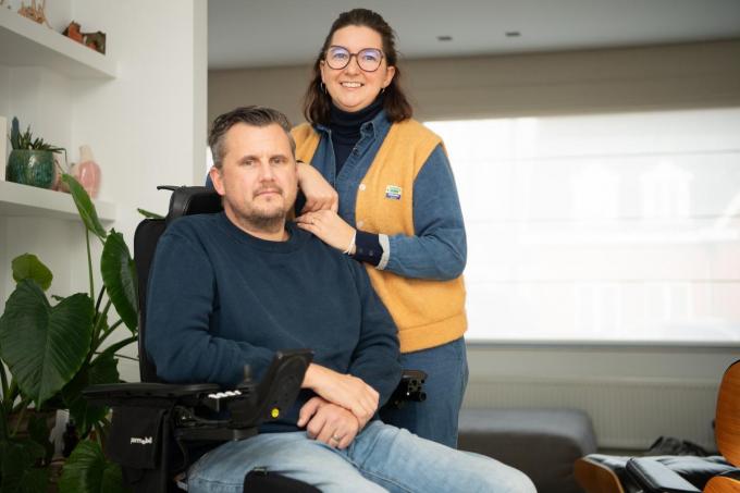 Wannes Boudrez en Mayté Leroy leggen ondanks de ziekte van Wannes een grote levenslust aan de dag.