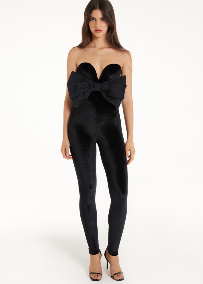 Jumpsuit met grote strik