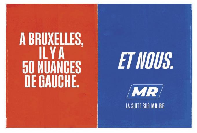 De agressieve MR-campagne krijgt intern kritiek. ‘Bouchez laat het hele centrum aan de anderen over.’