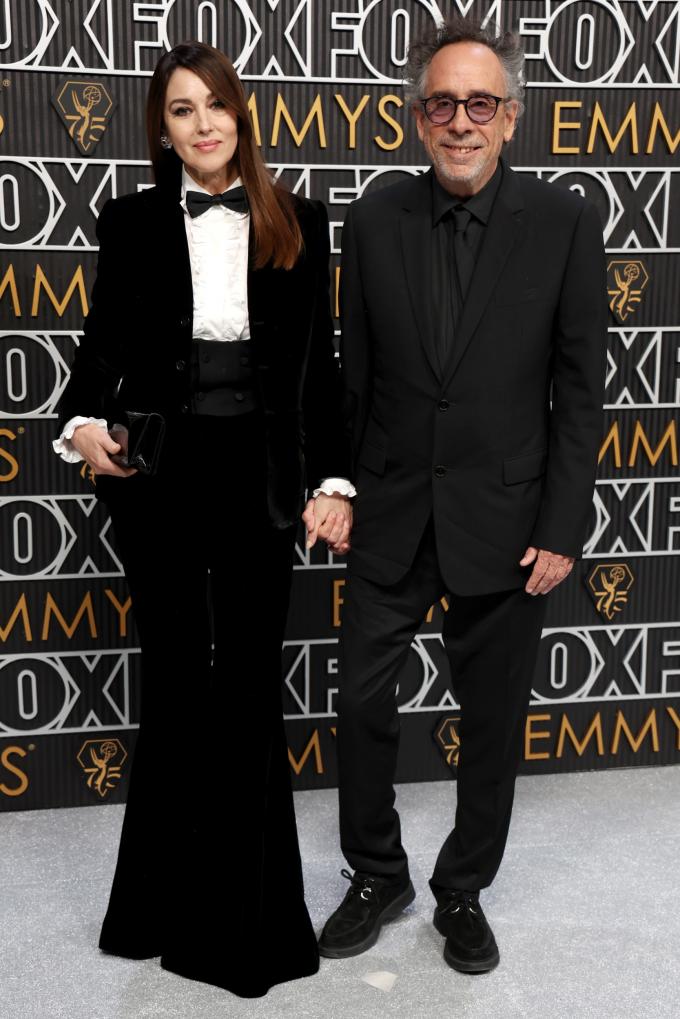 Monica Bellucci en Tim Burton