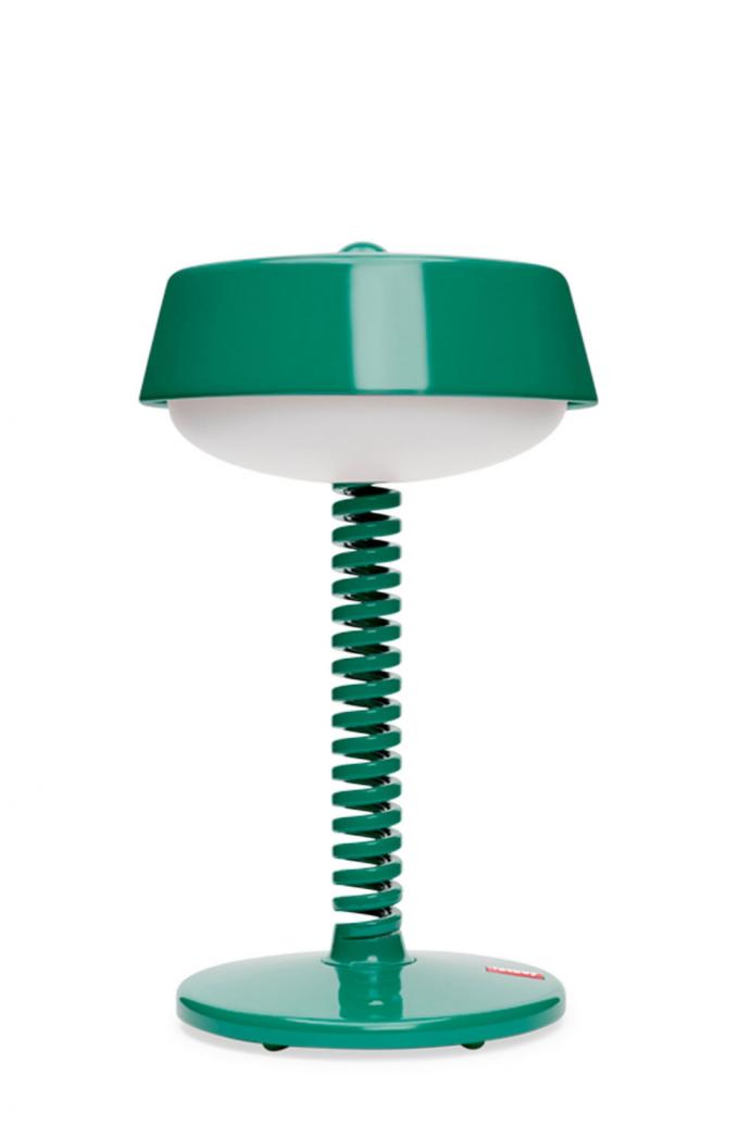 Groene tafellamp ‘Bellboy’ (Ø 18 x 30 cm)
