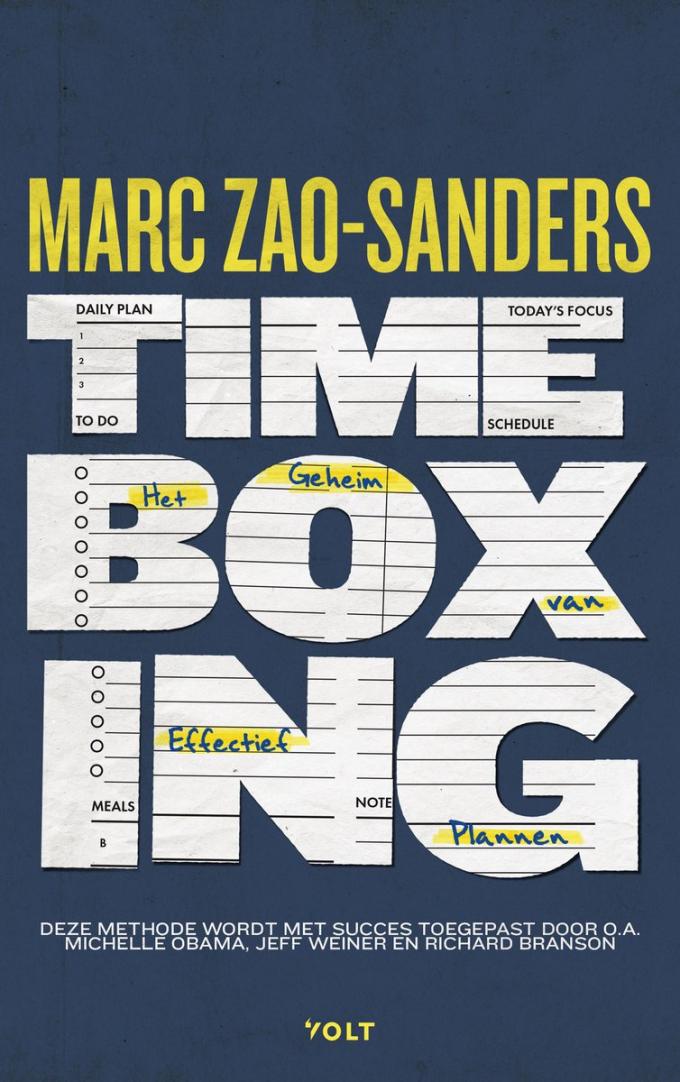 Timoboxing - Marc Zao-Sanders