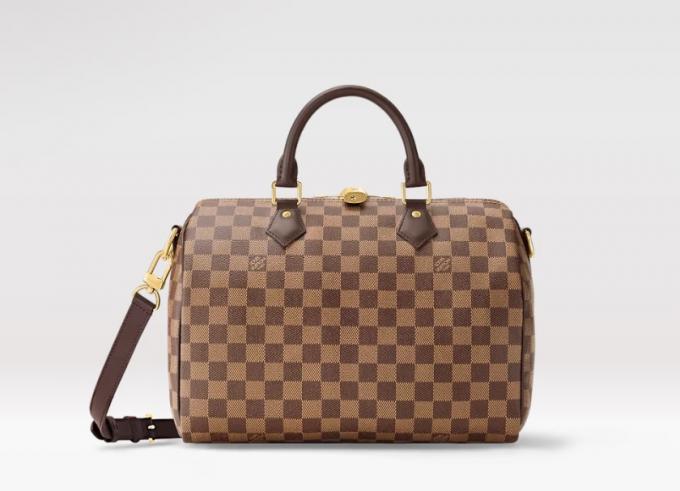 Speedy-tas met monogramprint van Louis Vuitton