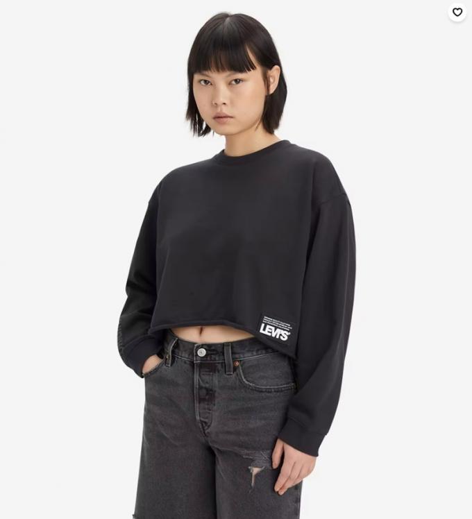 Sweatshirt noir