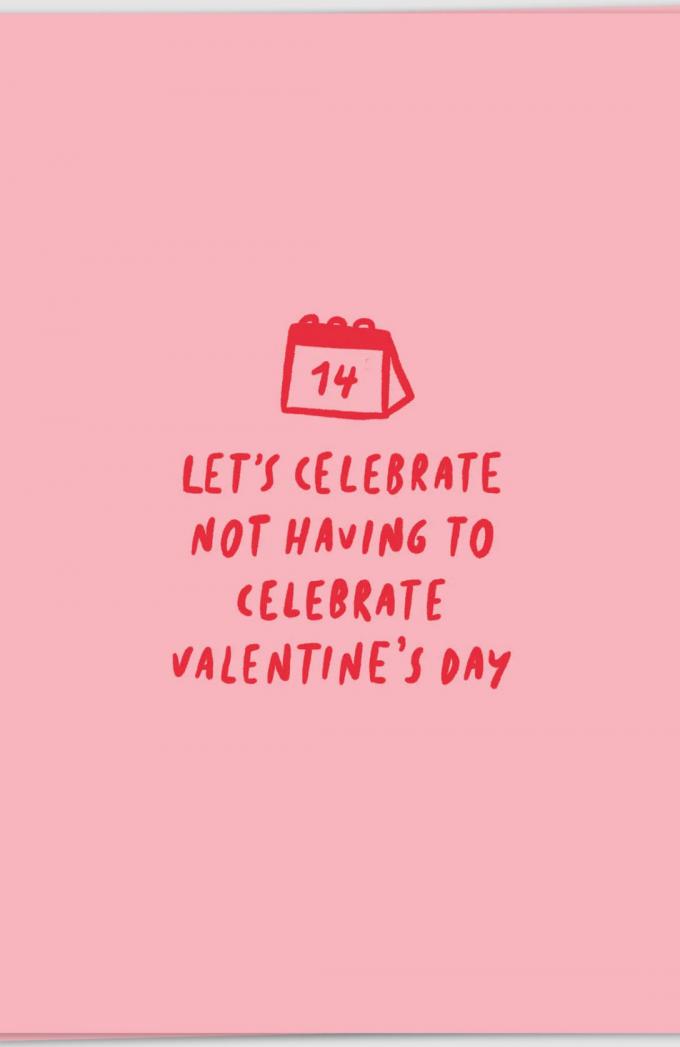 'Let's (not) celebrate'
