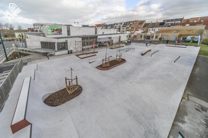 Het skatepark is er voor skaters, BMX’ers, steppers, bladers... van alle leeftijden.