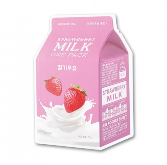 Strawberry Milk Sheet Mask