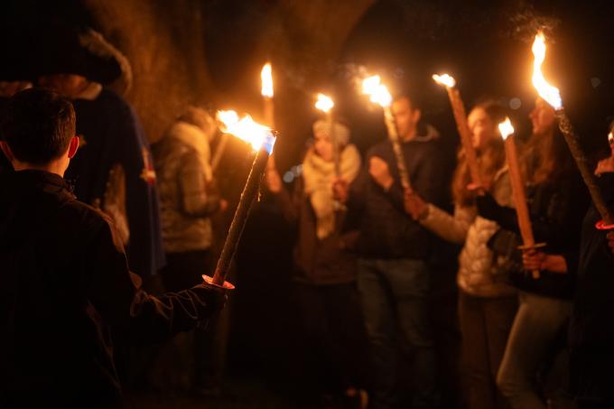 La balade aux flambeaux 