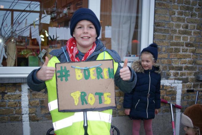 Rune Cardinael uit Hoogstade kent het boerenleven via zijn beide grootvaders en tante Joke.