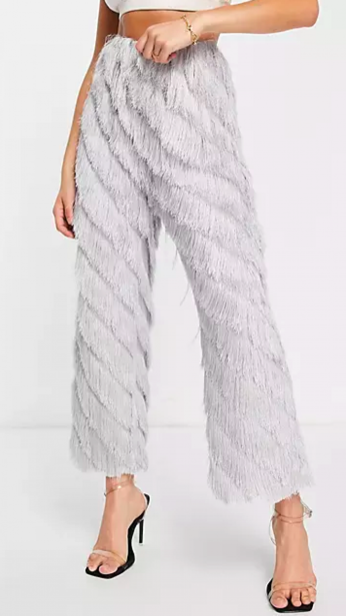 Le pantalon à franges 