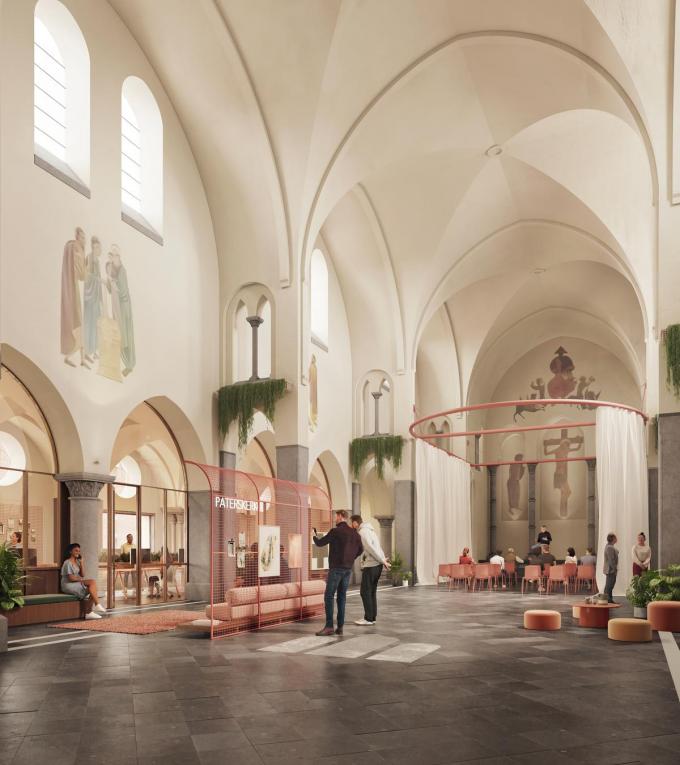 De Paterskerk krijgt een polyvalente zaal.