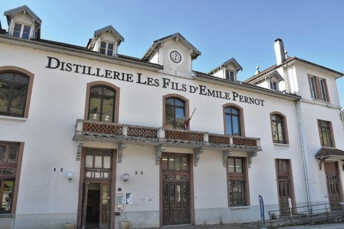 Les fils d'Emile Pernot is een van de grootste stokerijen in en rond Pontarlier.