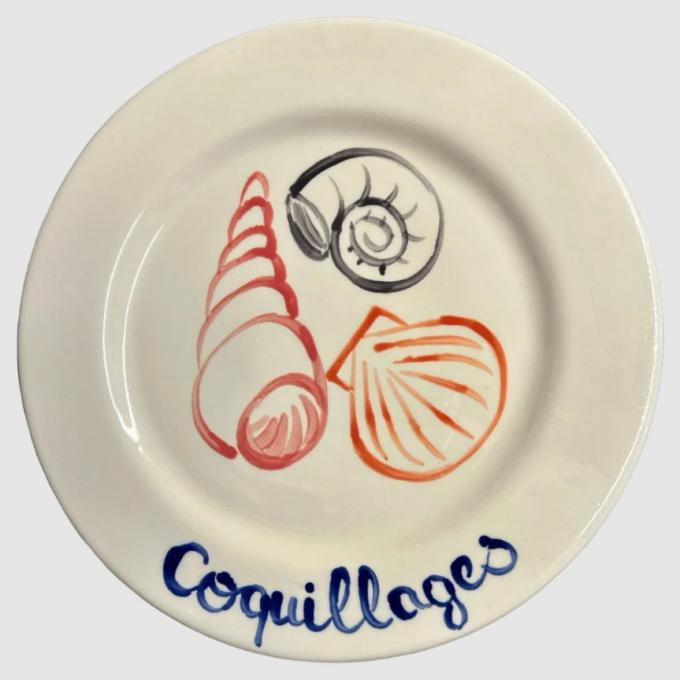 'Coquillages'-bord 