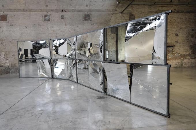 Not Yet Titled (Mirror Wall), 2007
