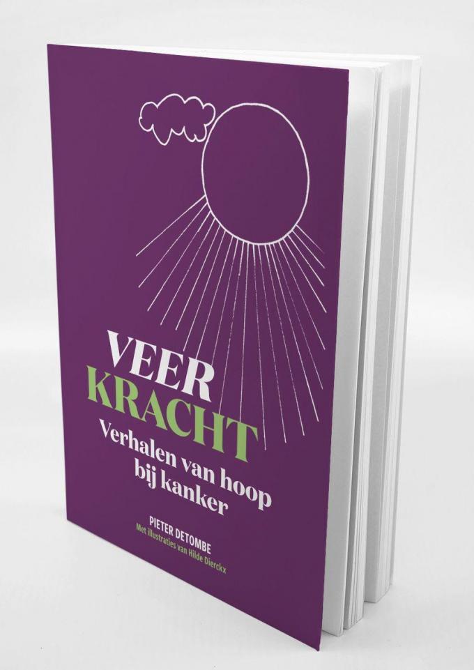 Het boek ‘Veerkracht’ telt 160 pagina's emt 20 getuigenissen.